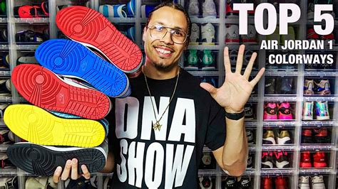 TOP 5 Air Jordan 1 Colorways For Sneaker Collection MUST HAVE YouTube