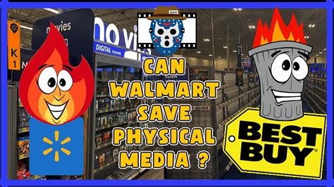 Can WALMART Save PHYSICAL MEDIA Plus BEST BUY 2024 Store Update YouTube