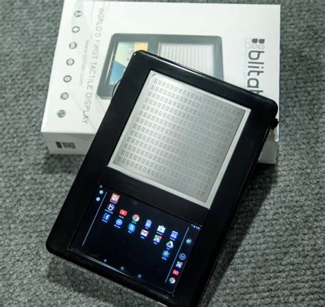 La Tablet Con Pantalla De Braille Diseñada Para Personas Ciegas