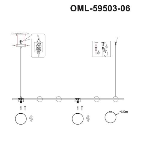 Люстра Omnilux Nembro OML-59503-06 ☀– купить с доставкой по России в ...