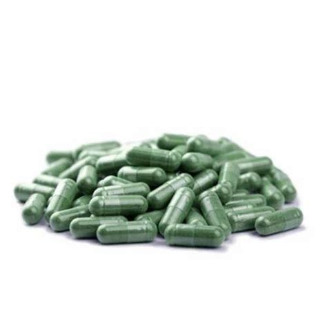 Spirulina Capsule Grade Standard Medicine Grade Packaging Type