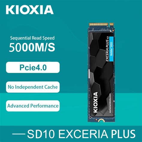 Kioxia Toshiba Sd Exceria Plus G Pcie Nvme M Ssd Computer