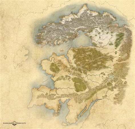 Warhammer: The Old World - New (Old) Map Revealed - Bell of Lost Souls