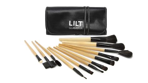 Buy Lilt Beauty 13 Piece Makeup Brush Set Wfaux Leather Case La017