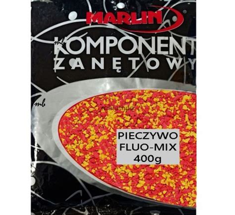 Sklep wędkarski MARATHON Pieczywo Fluo Mix Dodatek zanętowy Marlin 400g