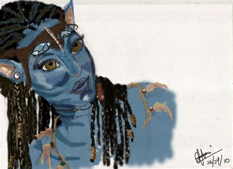 Neytiri Avatar Speed Painting By Lenore 666 On Deviantart