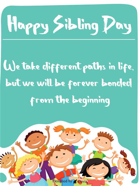 Different Paths, Same Beginning - Siblings Day | Birthday & Greeting ...