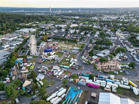 Pützchens Markt 2023 Luftbilder Vom Aufbau