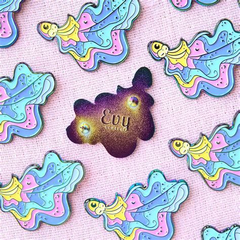 Rainbow Blanket Octopus Enamel Pin | Evy Benita