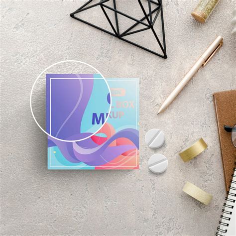 Best Medicine Box Mockup | 24+ Free PSD Medical Packaging Mockup