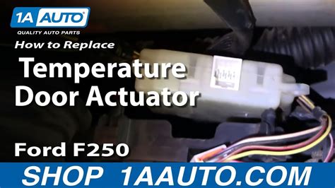 2008 Ford F150 Blend Door Actuator Reset