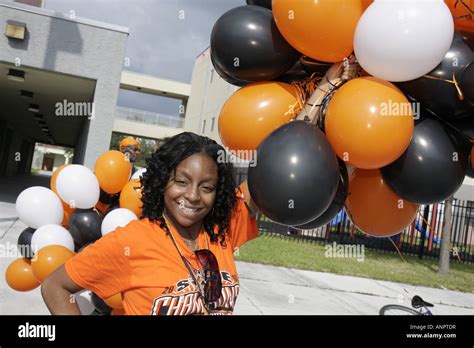 Miami Florida Overtown Booker T Washington High School Black Female