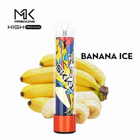 Maskking High Promax Banana Ice 1500 Puffs Batmanpod