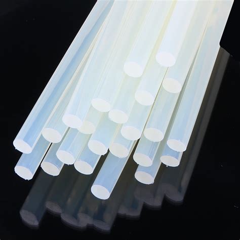 10Pcs 11mm X 19cm Clear Melt Glue Adhesive Sticks Environmental