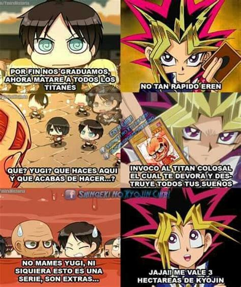 Pin De Mikasa Ackerman En Shingeki No Kyojin ºωº Attack On Titan ♡ Memes De Anime Yugioh