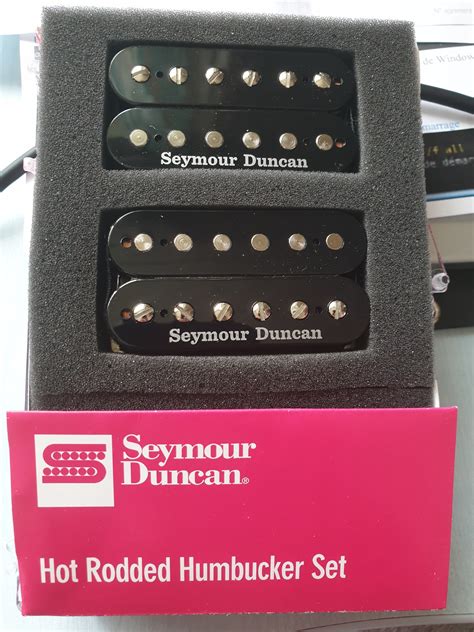 Hot Rodded Humbucker Sh 4 And Sh 2 Set Seymour Duncan Audiofanzine