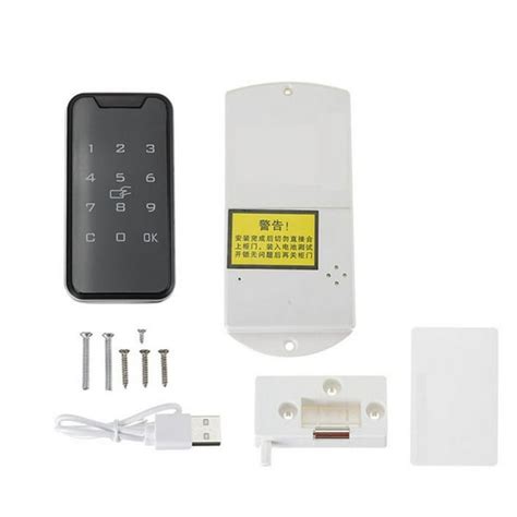 Electronic Cabinet Lock Smart Digital Id Password Keyless Lock Touch