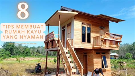 Tips Membuat Pondok Rumah Kayu 2 Tingkat Yang Nyaman YouTube