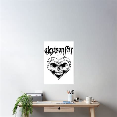 "Alexisonfire Merch Alexis On Fire Logo" Poster for Sale by BenizMass ...