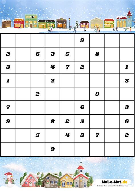 Schwer Ausdrucken Sudoku Kostenlos Herunterladen