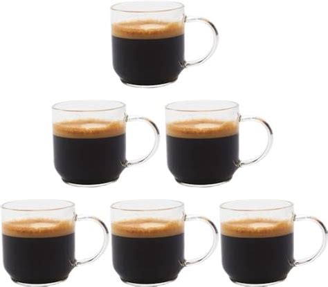 Amazon Zenco Living Espresso Cups Ounce With Large Handle