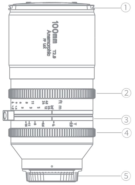 Sirui Mm T X Full Frame Anamorphic Lens Instructions