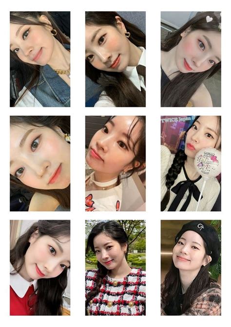 Dahyun Photocard Fanmade Front