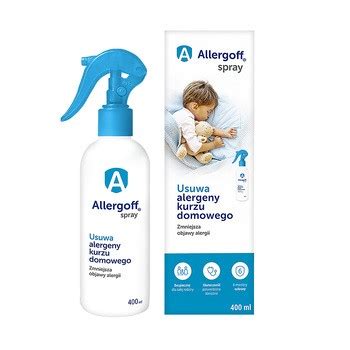 Allergoff Spray neutralizator alergenów kurzu domowego 400 ml