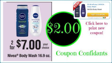 Nivea Printable Coupon