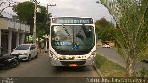 Viação Montes Brancos RJ 196 057 em Saquarema por Pietro dos Reis