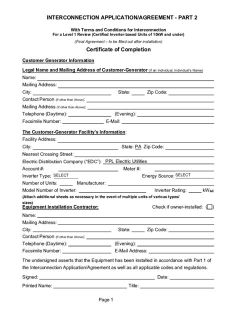 Fillable Online Dpl De Levels Interconnection Application Agreement