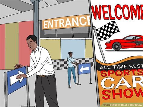 how to host a car show