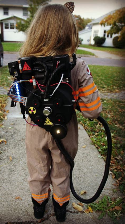 Awesome Ghostbuster With Proton Pack Slimer Ecto 1 And Ghost Trap Bag 4 Steps With