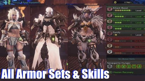 Game Ghost Warrior: monster hunter world armor sets female