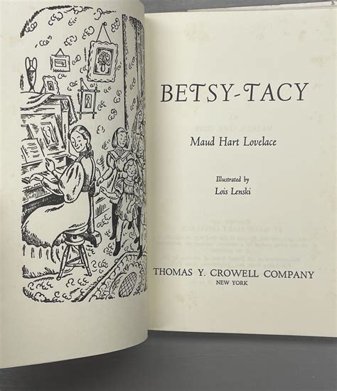 Betsy Tacy By Lovelace Maud Hart 1940 Caroliniana