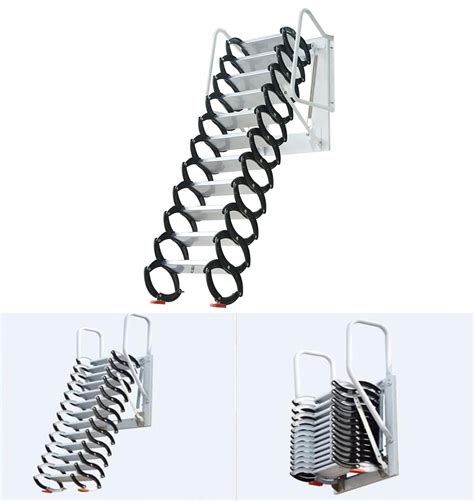 Techtongda Black Attic Extension Loft Ladder Stairs India Ubuy