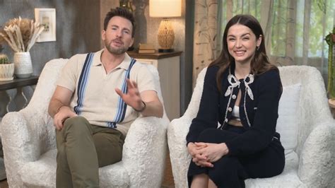 Chris Evans And Ana De Armas Ghosted Press Interview Chris Evans