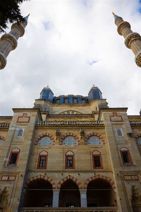 Selimiye Mosque. Edirne Selimiye Mosque Exterior. Stock Photo - Image ...