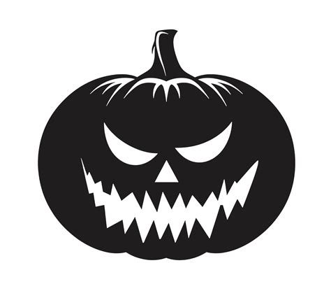 Halloween Pumpkin Silhouette Cut Out 48783985 Png