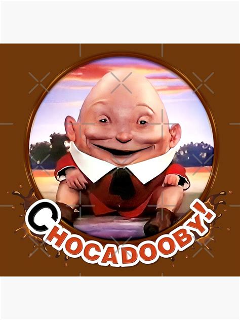 Chocadooby The Kinder Egg Humpty Dumpty Man In Splat Circle