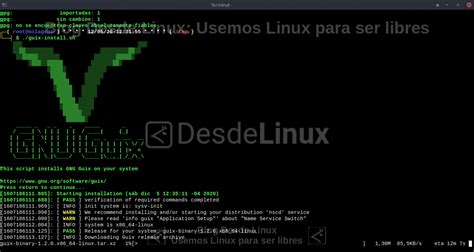 Guix Tutorial De Instalaci N De La Herramienta De Gesti N De