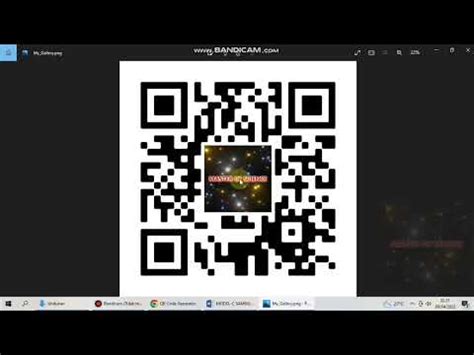 Cara Membuat Tanda Tangan QR Code Berlogo MASTER OF SCIENCE YouTube