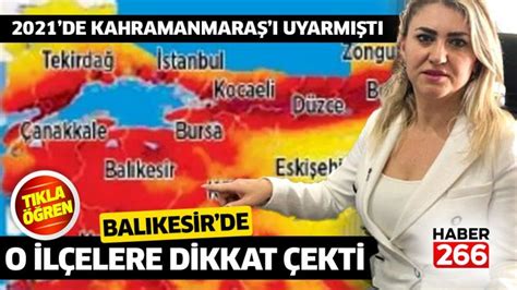 Balıkesir Deprem riski 2023 En tehlikeli yerleşim yerleri nereler