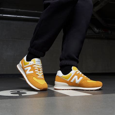 NEW BALANCE 574 Gelb U574RC2 Sizeer De