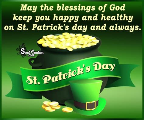 Blessings Of God On St Patricks Day And Always