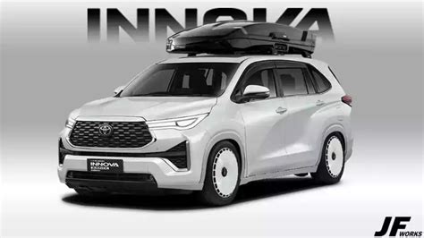 Toyota Innova Zenix Dibikin Touring Andalkan Pelek Aerodisc