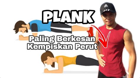 Cara Buat Senaman Plank Untuk Kempiskan Perut Youtube