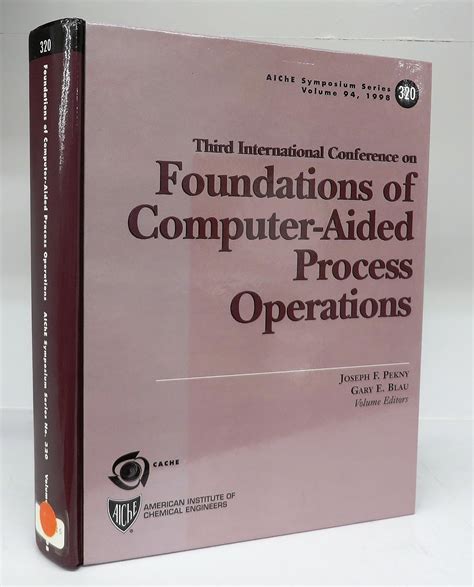 Foundations Of Computer Aided Process Operations Buy Online At Best