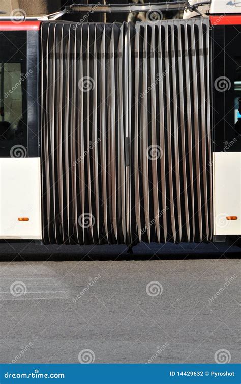 Articulated Bus Connection Stock Photography - Image: 14429632