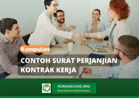 5 Contoh Surat Perjanjian Kontrak Kerja Dan Cara Membuatnya